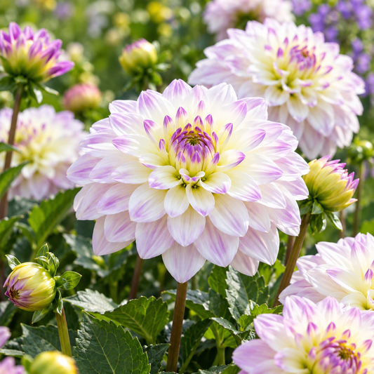 Bulbes de fleurs non-traité Dahlia Gallery Monet® calibre 1