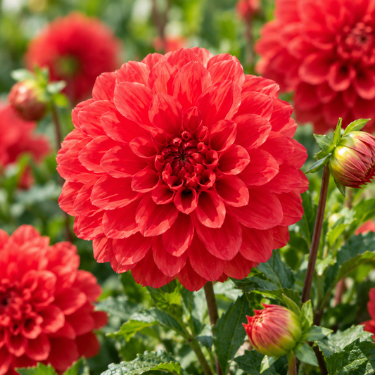 Bulbes de fleurs non-traité Dahlia Gallery Singer® calibre 1