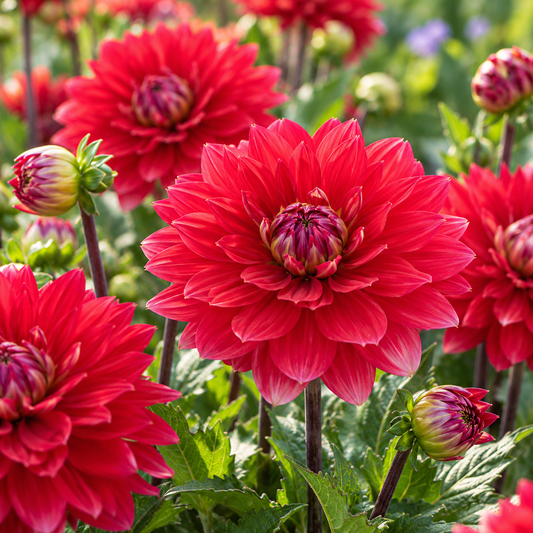 Bulbes de fleurs non-traité Dahlia Karma Amora® calibre 1