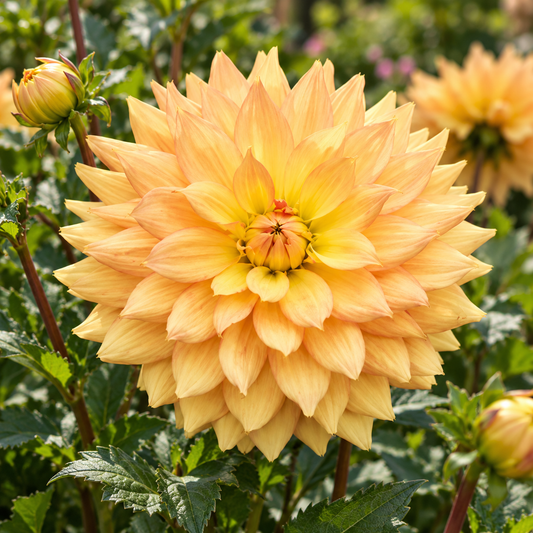 Bulbes de fleurs non-traité Dahlia Karma Gold® calibre 1