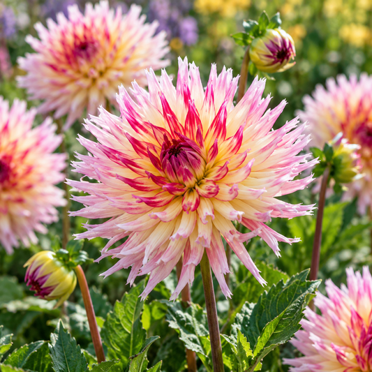 Bulbes de fleurs non-traité Dahlia Karma Sangria® calibre 1