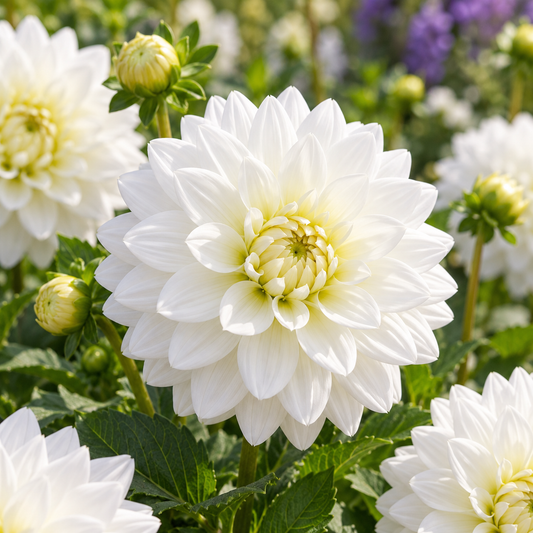 Bulbes de fleurs non-traité Dahlia Karma Serena® calibre 1