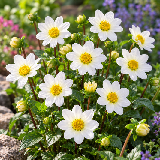 Bulbes de fleurs non-traité Dahlia Topmix Bambino calibre 1