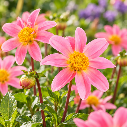 Bulbes de fleurs non-traité Dahlia Topmix Bonne Espérance calibre 1