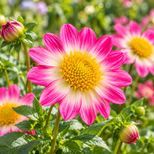 Bulbes de fleurs non-traité Dahlia Topmix Freya's Sweetheart calibre 1