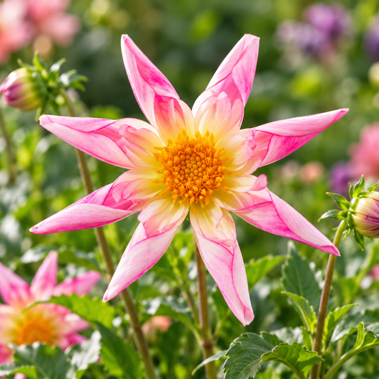 Bulbes de fleurs non-traité Dahlia à collerette Fancy Pants calibre 1