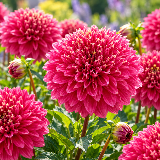 Bulbes de fleurs non-traité Dahlia à fleur d'anémone Alyshia calibre 1