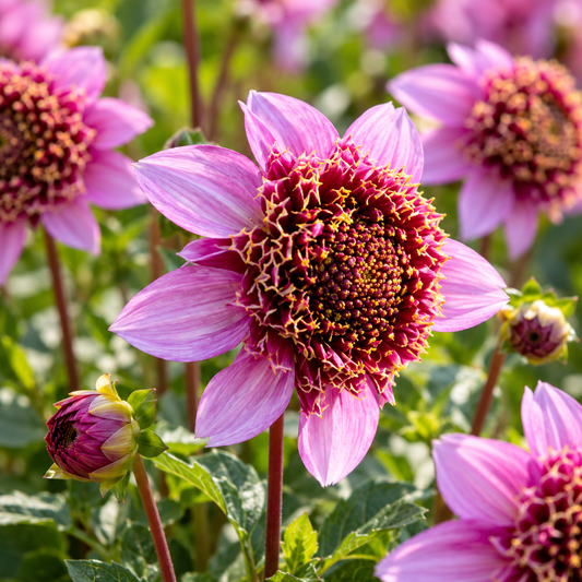 Bulbes de fleurs non-traité Dahlia à fleur d'anémone Fenna Baaij calibre 1