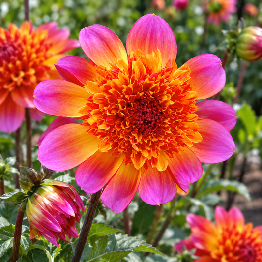 Bulbes de fleurs non-traité Dahlia à fleur d'anémone Floorinoor calibre 1