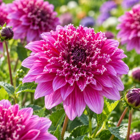 Bulbes de fleurs non-traité Dahlia à fleur d'anémone Richards Fortune calibre 1