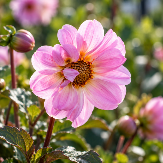Bulbes de fleurs non-traité Dahlia à fleur de pivoine Bishop of Dover calibre 1