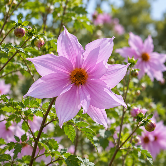 Bulbes de fleurs non-traité Dahlia à fleur simple Imperialis calibre 1