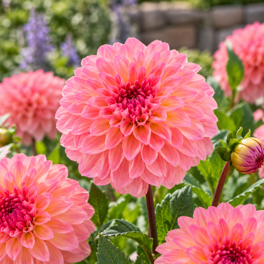 Bulbes de fleurs non-traité Dahlia ballon Esli calibre 1