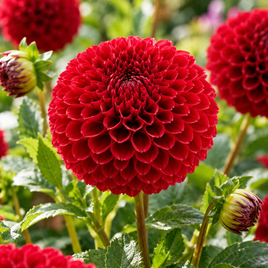 Bulbes de fleurs non-traité Dahlia ballon Jowey Mirella calibre 1