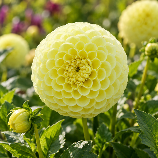Bulbes de fleurs non-traité Dahlia ballon Polventum Sup calibre 1