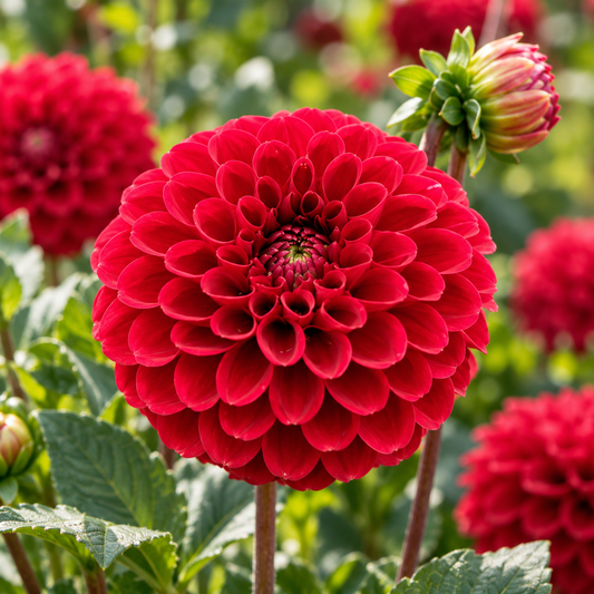 Bulbes de fleurs non-traité Dahlia ballon Red Fox® calibre 1