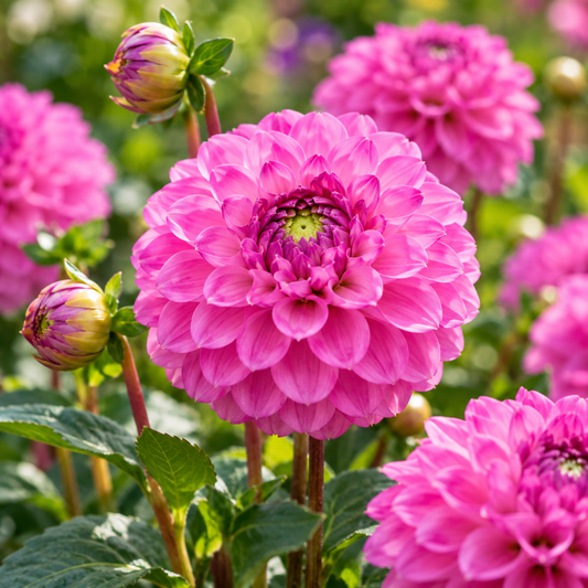 Bulbes de fleurs non-traité Dahlia ballon Salvation calibre 1