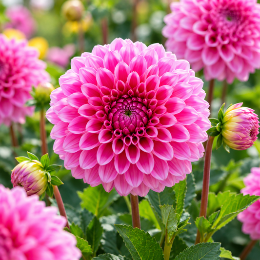 Bulbes de fleurs non-traité Dahlia ballon Sandra calibre 1