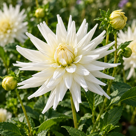 Bulbes de fleurs non-traité Dahlia cactus et semi-cactus My Love calibre 1