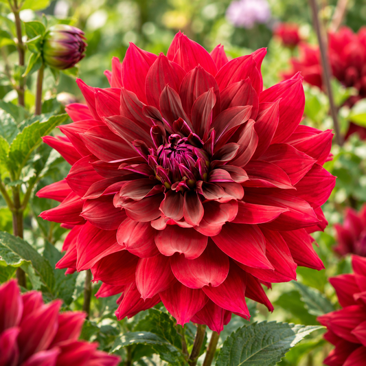 Bulbes de fleurs non-traité Dahlia cactus et semi-cactus Rip City calibre 1