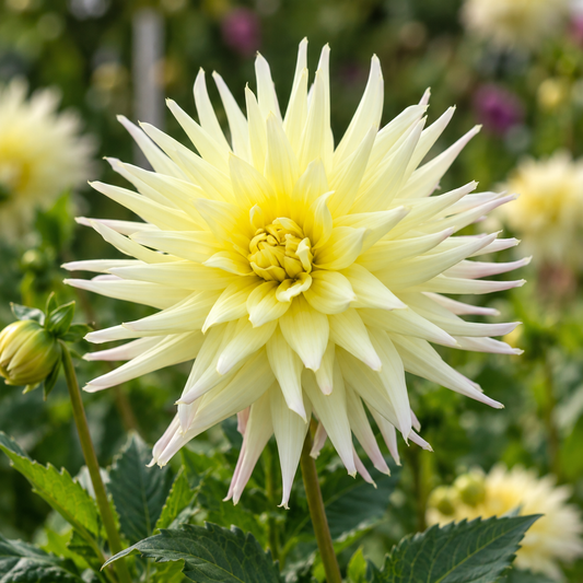 Bulbes de fleurs non-traité Dahlia cactus et semi-cactus Shooting Star calibre 1
