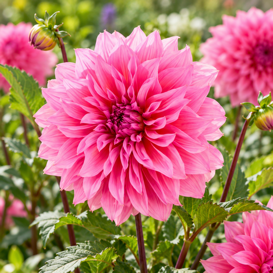 Bulbes de fleurs non-traité Dahlia décoratif Arthur Hambley calibre 1
