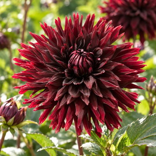 Bulbes de fleurs non-traité Dahlia décoratif Black Jack calibre 1