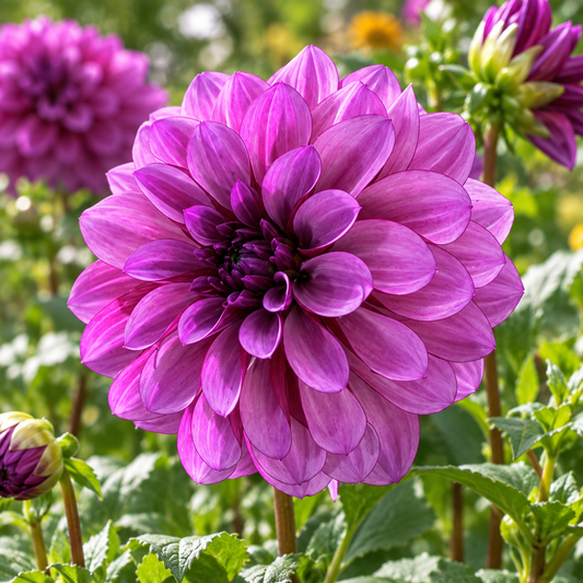 Bulbes de fleurs non-traité Dahlia décoratif Blue Bell calibre 1