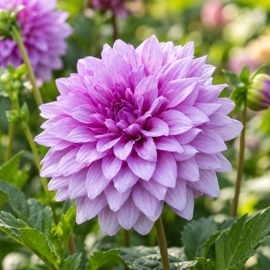 Bulbes de fleurs non-traité Dahlia décoratif Blue Boy calibre 1