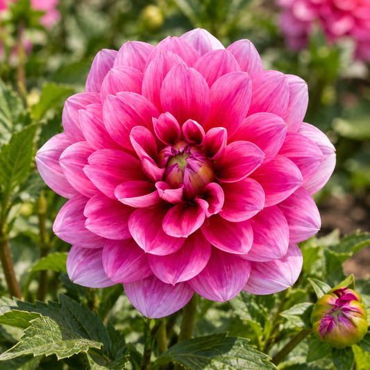 Bulbes de fleurs non-traité Dahlia décoratif Bluesette calibre 1