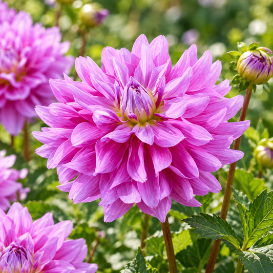 Bulbes de fleurs non-traité Dahlia décoratif Bluetiful calibre 1