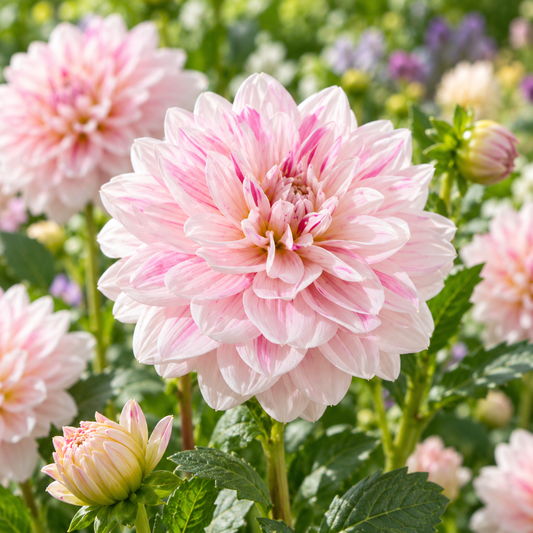 Bulbes de fleurs non-traité Dahlia décoratif Bonesta calibre 1
