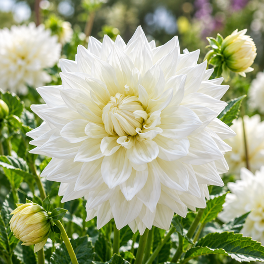 Bulbes de fleurs non-traité Dahlia décoratif Bull's Pride calibre 1