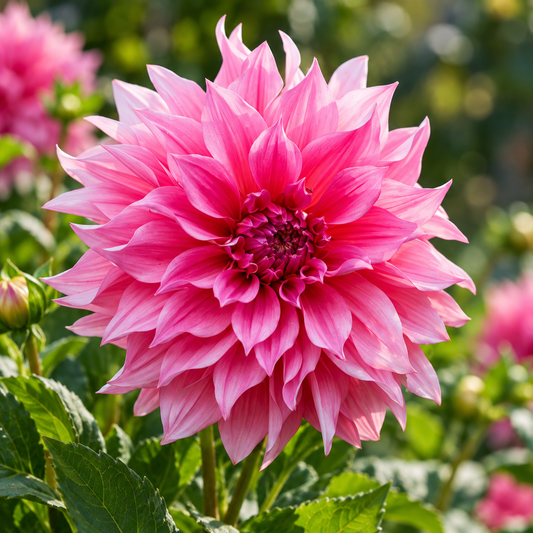 Bulbes de fleurs non-traité Dahlia décoratif Café au Lait Rosé® calibre 1