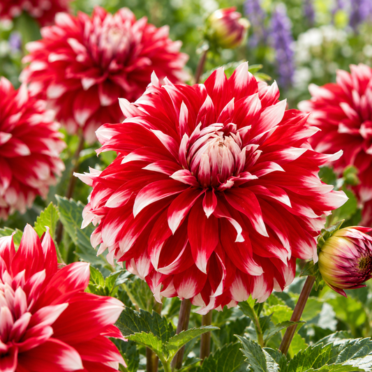 Bulbes de fleurs non-traité Dahlia décoratif Davos calibre 1