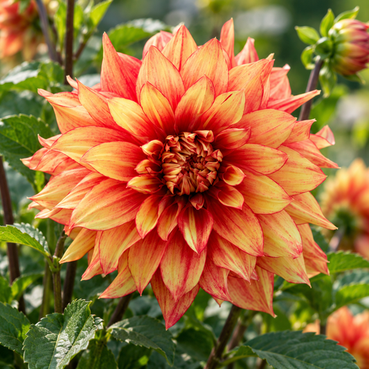 Bulbes de fleurs non-traité Dahlia décoratif Dazzling Magic calibre 1