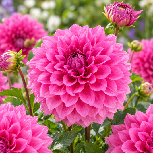Bulbes de fleurs non-traité Dahlia décoratif Elma E calibre 1