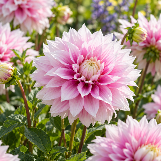 Bulbes de fleurs non-traité Dahlia décoratif Evanah calibre 1