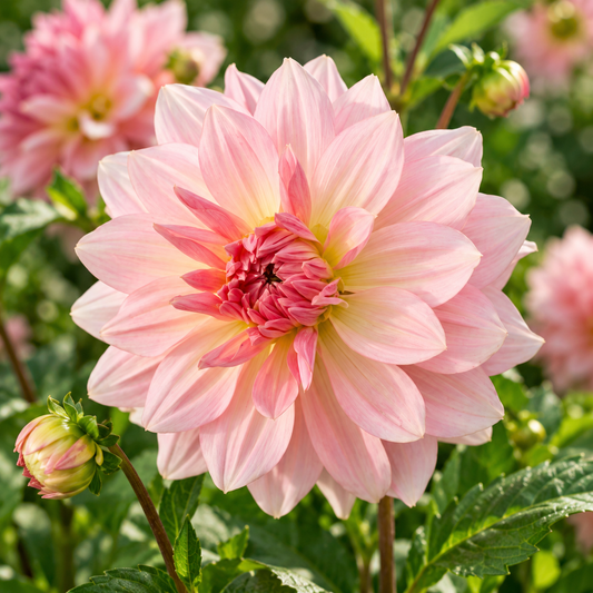 Bulbes de fleurs non-traité Dahlia décoratif Fairway Pilot calibre 1