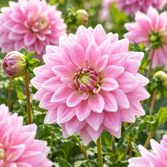 Bulbes de fleurs non-traité Dahlia décoratif Ferncliff Inspiration calibre 1