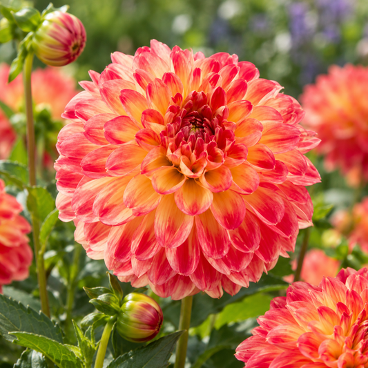 Bulbes de fleurs non-traité Dahlia décoratif Floriande calibre 1