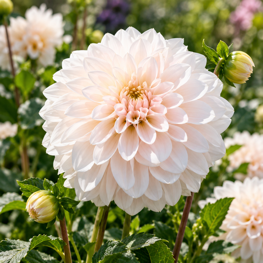 Bulbes de fleurs non-traité Dahlia décoratif Glossy Carlita calibre 1