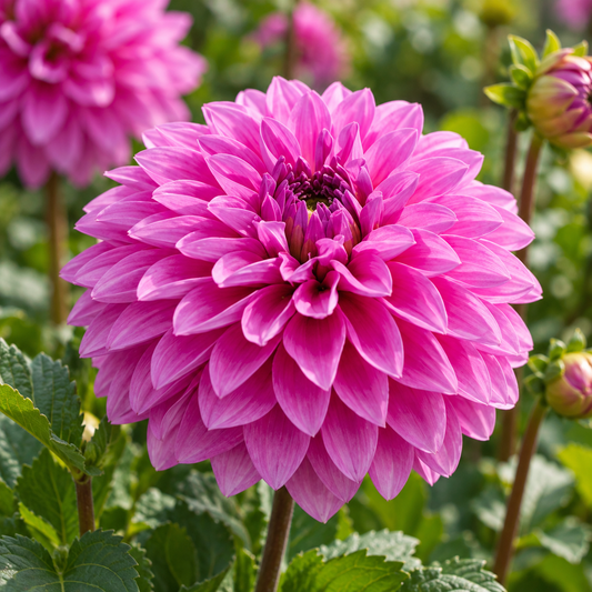 Bulbes de fleurs non-traité Dahlia décoratif Go Go Pink calibre 1
