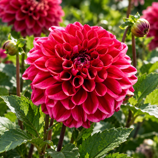 Bulbes de fleurs non-traité Dahlia décoratif Go Go Purple calibre 1