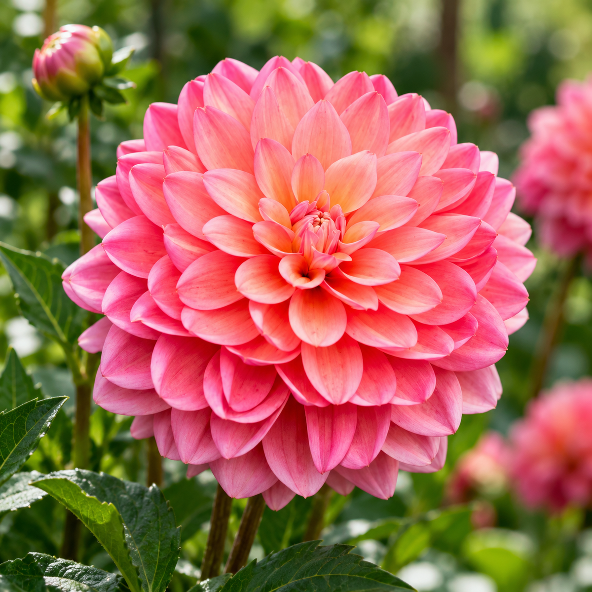 Bulbes de fleurs non-traité Dahlia décoratif Great Silence calibre 1