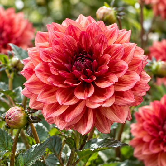 Bulbes de fleurs non-traité Dahlia décoratif Invitation calibre 1