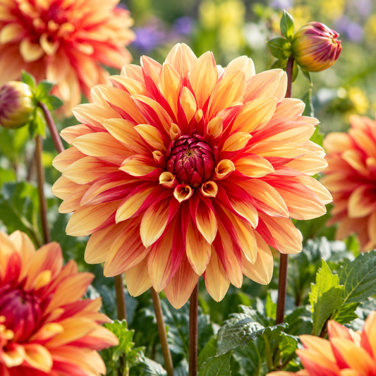 Bulbes de fleurs non-traité Dahlia décoratif Japlou calibre 1