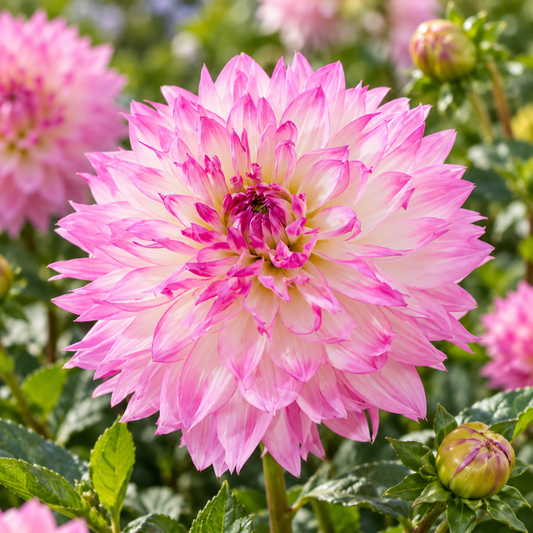 Bulbes de fleurs non-traité Dahlia décoratif Kordessa calibre 1