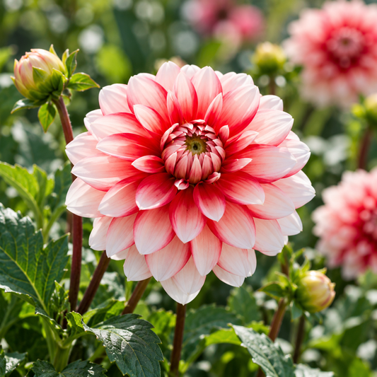 Bulbes de fleurs non-traité Dahlia décoratif Larry's Love calibre 1