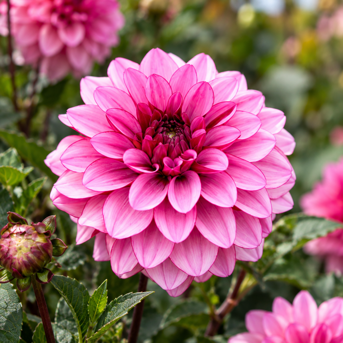 Bulbes de fleurs non-traité Dahlia décoratif Melissa Anna Marijke calibre 1